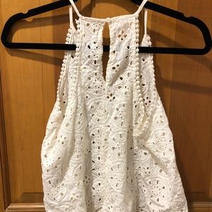 Hollister Eyelet Top